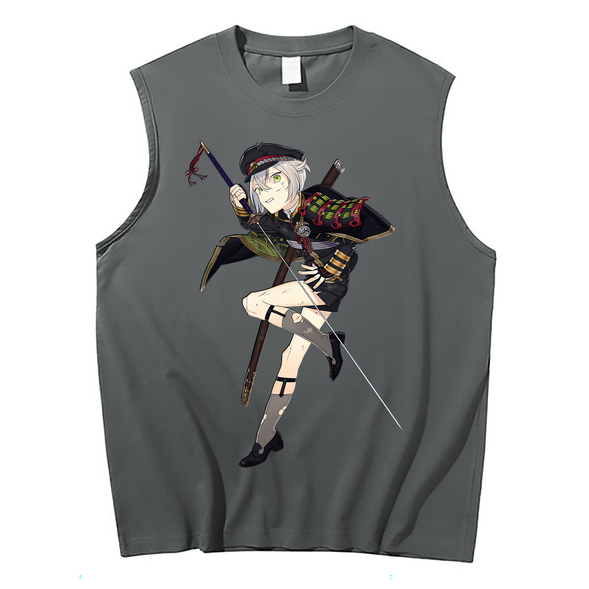 （画像用） 刀剣乱舞 Touken Ranbu コットン100％タンクトップ（フロントプリント）